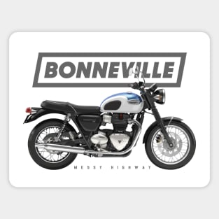 Triumph Bonneville T100 17 blue, sl Magnet